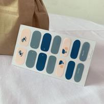 Nude pusiau sukietėję geliniai nagų pleistrų klijai, atsparūs vandeniui, ilgai išliekantys „Aurora Full Cover“ gelio nagų lipdukai, UV lempa, reikalingi nagai gray