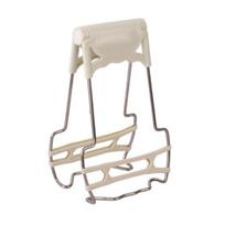 Hot Plate Gripper Anti-Scald Microwave Oven Cooking Tool Home Use Kitchen Tongs smėlis