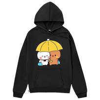 Panda Bear Graphic Hoodie Bubu and Dudu Sweatshirts Funny Women/Men Clothing Spring Atumn Winter Casual Aesthetic Clothes FeUnisex L