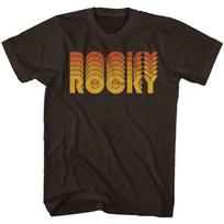 Rocky Retro Rocky Dark Chocolate Unisex T-shirt S