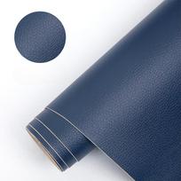 1 vnt PVC lakštai kieto odinio audinio lakštai 12 x 53  (30cm x 135cm) Didelis colių dydis, skirtas mobiliojo telefono dėklui, odiniams auskarams, lankams, piniginėms „pasidaryk pats“ projektams 30x137cm mėlyna