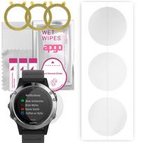 3x apgo Hidrogelio ekrano apsauga Garmin Fenix 5, Hidrogelio plėvelė, su pozicionavimo sluoksniu, lengvas montavimas