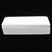 100x Hair Removal Bands / Wax Strips Non-Woven For Legs white