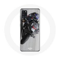Case - maniacase - Samsung Galaxy A21S - Black - Soft - Moto GP juoda