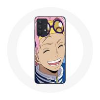 Case - Maniacase - Samsung Galaxy A32 5G - One Piece Anime Manga - Silicone - Soft juoda