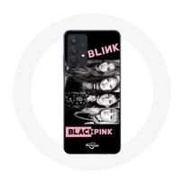 Coque pour Samsung Galaxy A32 5G Blackpink Square One Album Affiche Chanson BOOMBAYAH
