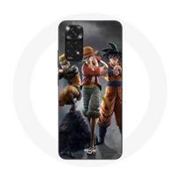 Case - Maniacase - Xiaomi Redmi Note 11s - Anime - 3D - Black Silicone juoda