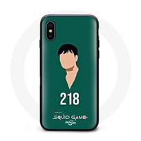 Case - Squid Game - Iphone XS Max - Soft - Green - Design inspired by the series