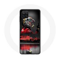 Coque Samsung Galaxy A12 Formule 1 Sebastian Vettel Pilote automobile F1 Rouge raudona