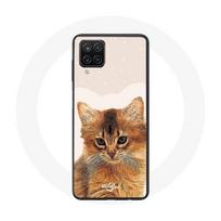 Coque Samsung Galaxy A12 Somali Race de chats