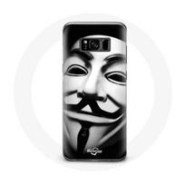 Coque pour Samsung Galaxy S8 Nous sommes légion masque anonyme