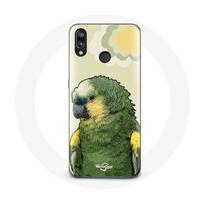 Coque pour Huawei P20 Lite Amazone Perroquets Vert žalia