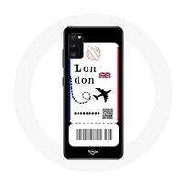 Coque pour Samsung Galaxy S20 plus Billet d'avion London