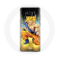 Coque pour Samsung Galaxy S8 plus Son goku dragon ball corps enervé