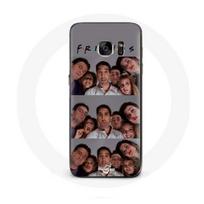 Case - Samsung - Galaxy S6 edge - Soft - Gray - Friends Selfie