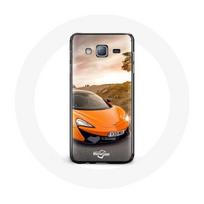 Coque pour Samsung Galaxy J3 Formule 1 McLaren F1 Orange oranžinė