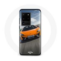 Coque pour Samsung Galaxy S20 Ultra Formule 1 McLaren Orange oranžinė