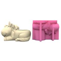 Unicorns Silicone Mold Flower Pots Succulent Planter Molds DIY Craft Resin Mould Jewelry Storage Box Mold Home Decorations