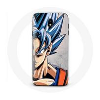 Coque pour Samsung Galaxy S5 Anime Dragon Ball Goku Cheveux bleu