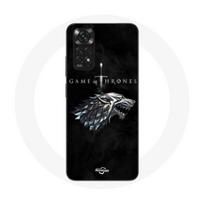 Coque pour Xiaomi Redmi Note 11S Game of Thrones Saison 8 Le Trône de Fer La maison Stark Logo L'hiv
