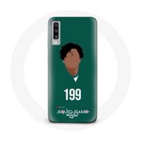 Coque pour Samsung Galaxy A70 Squid Game Ali Abdul numéro 199