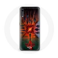 Coque pour Huawei P20 Pro Stranger Things Saison 4 Affiche Equipages de la Nouvelle Théorie