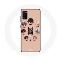 Coque pour Samsung Galaxy S20 Plus BTS TinyTAN Animation Affiche RM Jin Suga J-Hope Jimin V Et Jungk