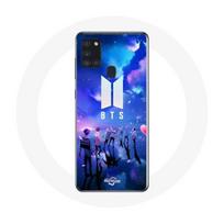 Coque pour Samsung Galaxy A21S Bangtan Sonyeondan BTS Fanart Logo