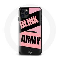 Coque pour Iphone 13 Pro BTS ARMY Et Blackpink Blink Rose Noir juoda