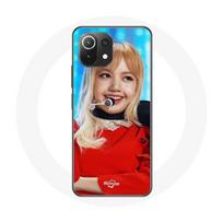 Dėklas Xiaomi Mi 11 Lite Blackpink Lisa Žaidžia su ugnimi MelOn Music Awards