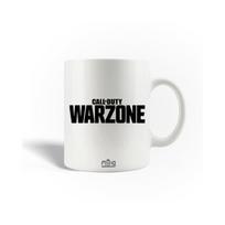 Call of Duty Warzone Logo Keraminis puodelis juodas