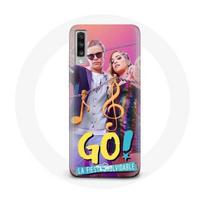 Coque pour Samsung Galaxy A70 Poursuis Tes Rêves Mía Cáceres et Juanma Portolesi Go! Vive a tu maner