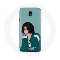 Coque pour Samsung Galaxy S5 Squid Game Kang Sae Byeok Fanart dessin de visage