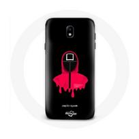Dėklas - Samsung - Galaxy S5 - Kietas - Juodas - Kvadratinė kaukė