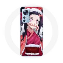 Coque pour Xiaomi Mi 12 / 12X Anime Demon Slayer Kamado Nezuko Le jour de Noël 2023