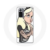 Coque pour Xiaomi Redmi Note 10 Pro Alice princesse tatouée juoda