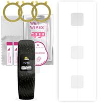3x apgo Hidrogelio ekrano apsauga, skirta Garmin Vivofit 4, Hidrogelio plėvelė, su padėties nustatymo sluoksniu, lengvas montavimas