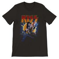 Kiss World Tour 85 Tour Unisex T-Shirt S