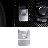 Car electronic Handbrake Switch Sequin Stickers Fit For BMW 1 Series X1 X2 Car Interior Modification Accessories sidabras