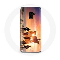 Case - Maniacase - Samsung Galaxy A8 Plus - Soft - Black - One Piece Poster Crews Season 1