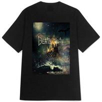 Marškinėliai Death Note Laisvalaikio Unisex Marškinėliai S black
