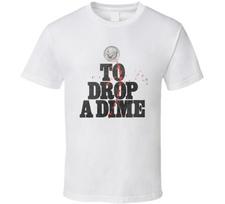 To Drop A Dime Gangster 70S Oop Mafia Book Fan Unisex T-Shirt XXXXL white