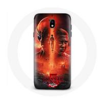Coque pour Samsung Galaxy J7 2017 Stranger Things Affiche Série Saison 5 - Maniacase