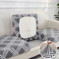 Spausdinimo Elastingumas Sofa Sėdynės Pagalvėlės Užvalkalas Baldų Apsauga Aukštos Kokybės Vaikams Tampus Plaunamas Nuimamas Sofa Apdangalas Normal Size (S)-1pc gray