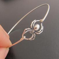 Creative Halloween Spider Bracelet Retro Thai Silver Bracelet Open Bracelet Handicraft 16cm