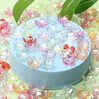 about250pcs 17x6mm Four Petal Receptacle Charms Supplies Necklace AB Color Bracelets For Jewelry Making Flower Beads Spacer Beads