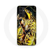 Coque Samsung Galaxy A14 5G Son Goku Super Saiyan SSJ3 Attaque point Dragon