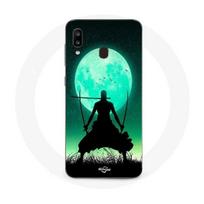 Maniacase case for Samsung Galaxy A20 roronoa zoro triple sword full moon