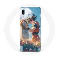 Maniacase case for Samsung Galaxy A40 Akira Toriyama Son Goku Falls