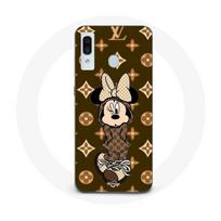 Case - Maniacase - Samsung Galaxy A40 - Minnie Disney - Silicone - Soft juoda